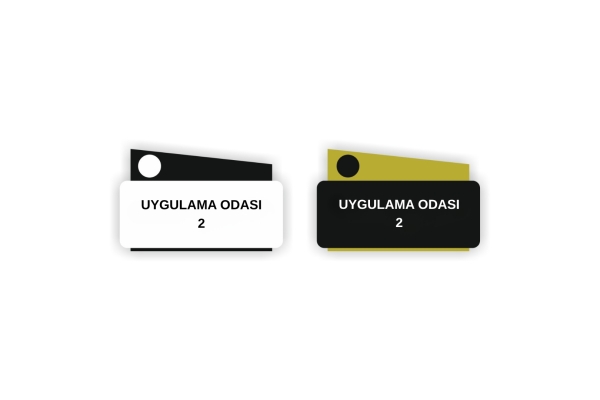 Kapı İsimliği ''UYGULAMA ODASI 2''