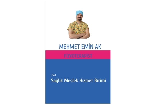 Personel Yaka Kartı - Dikey + Yaka İpi