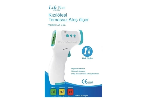 Life Net JA-11C Temassız Ateş Ölçer