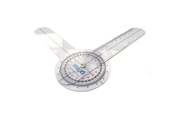 MAXİ Cep Gonyometresi , Cetvel Gonyometre 20 Cm