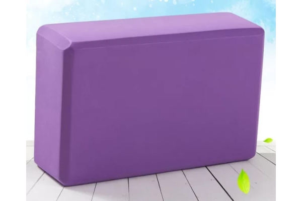 Maxi Yoga Blok 1 Adet Mor
